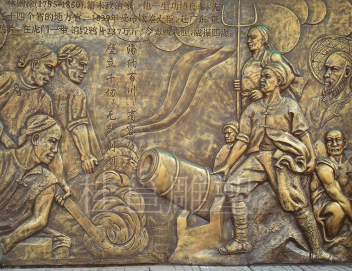 桂林锻造人物铜雕塑设计