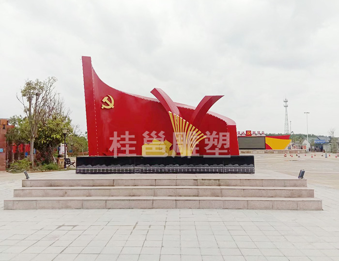 红革命雕塑